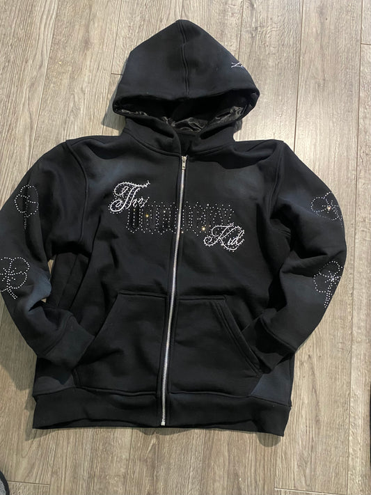 Rhinestone sweat suit